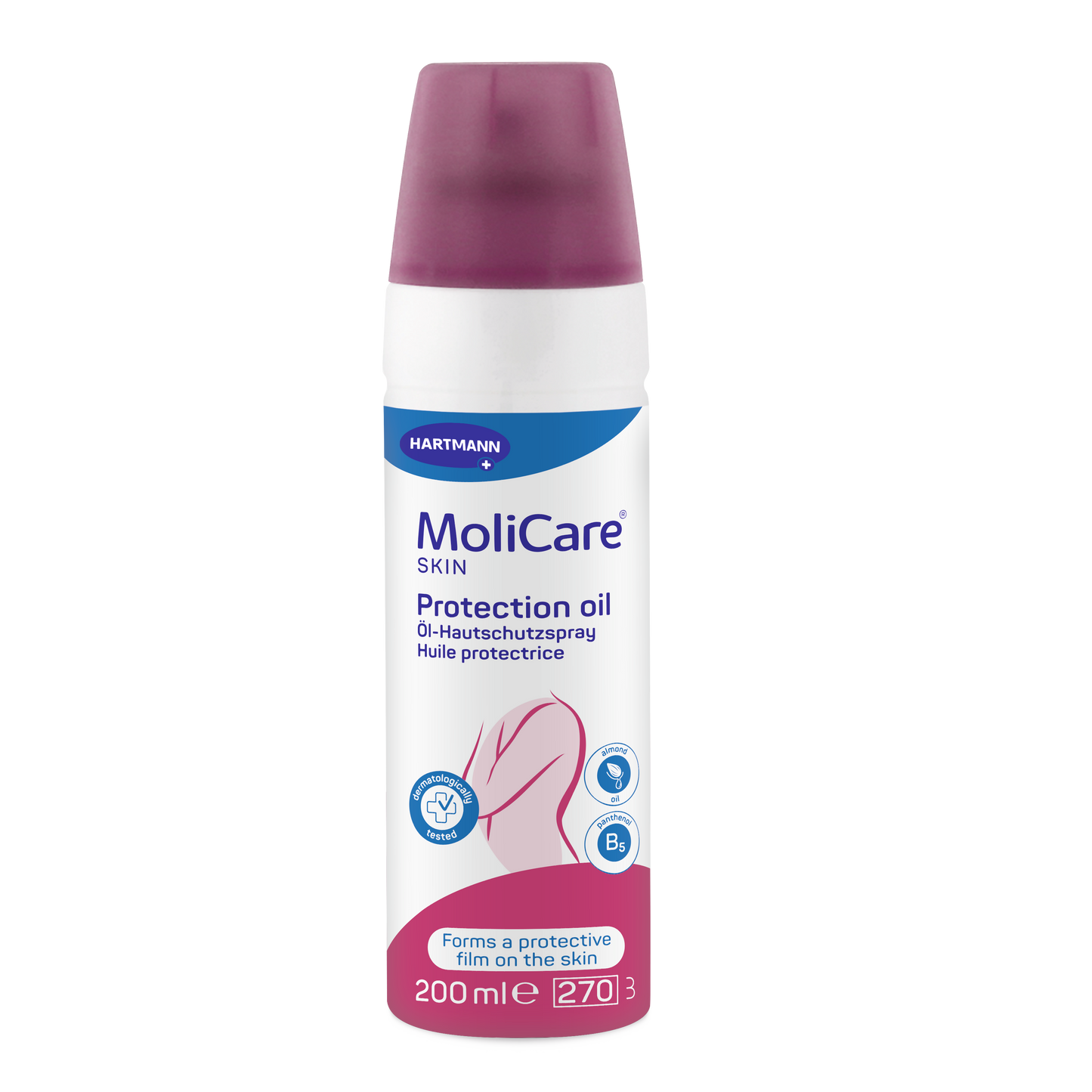 1_Packshot_MoliCare Skin Öl-Hautschutzspray_PZN-12458106