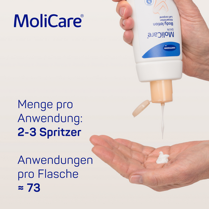 5_Menge pro Anwendung_MoliCare Skin Körperlotion_250ml_PZN-12458187