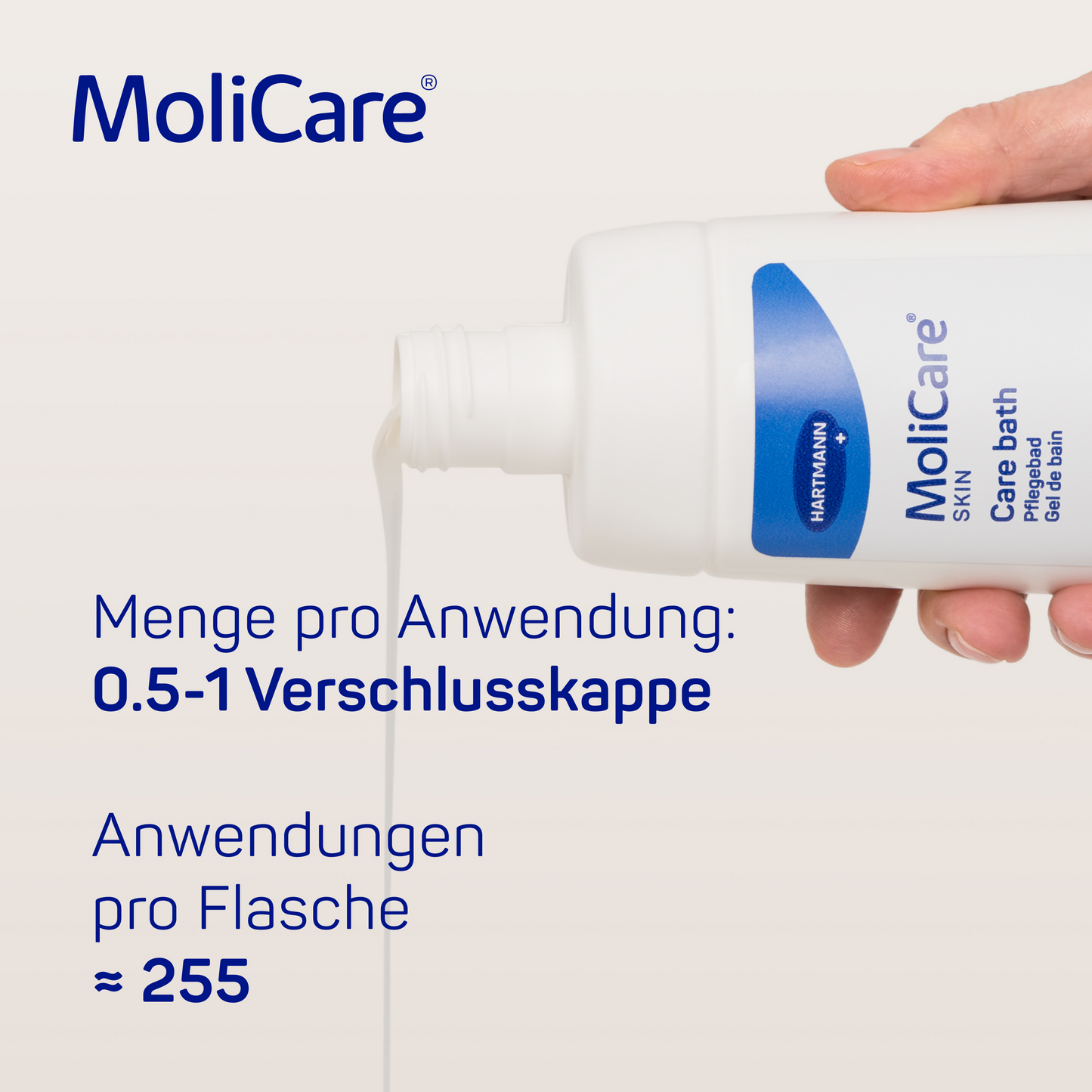 5_Menge pro Anwendung_MoliCare Skin Pflegebad_PZN-12458017